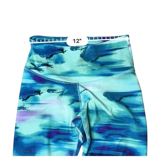 Old Navy Leggings & Bra Bralette Set SMALL Cosmic Abstract Gym Pilates Workout - Picture 3 of 15